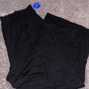 New elastic waist swimsuit coverup pants